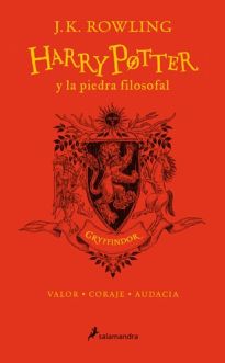 HARRY POTTER Y LA PIEDRA FILOSOFAL - GRYFFINDOR (Edición 20 aniversario) (NOVELA)