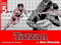 TARZAN - TIRAS DIARIAS 05: EL FARAÓN DE PIEDRA